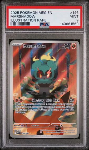 2025 #146 Marshadow PSA 9 Meg EN-Mega Evolution