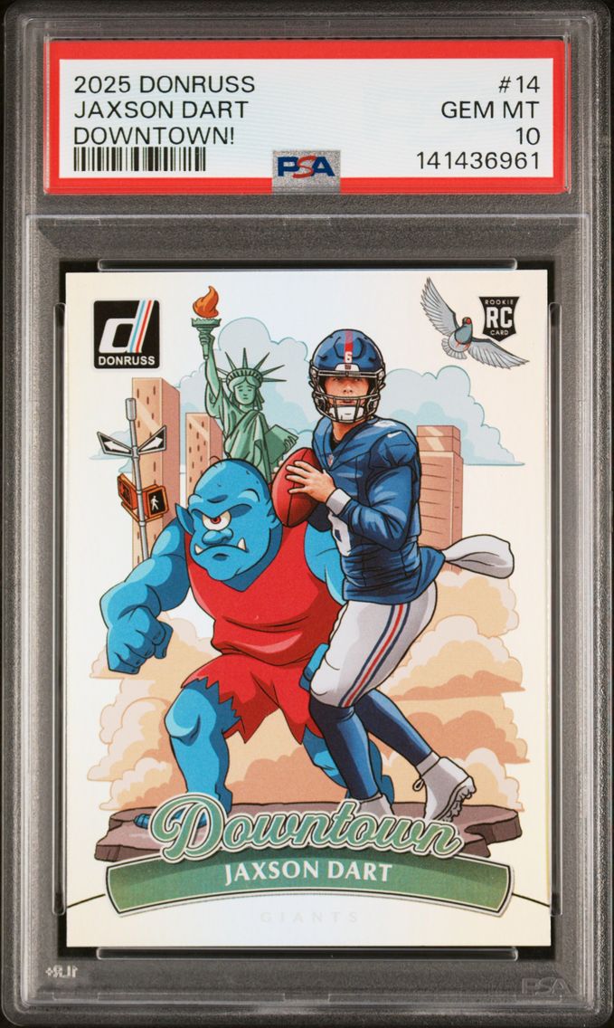 2025 #14 Jaxson Dart PSA 10 Pani