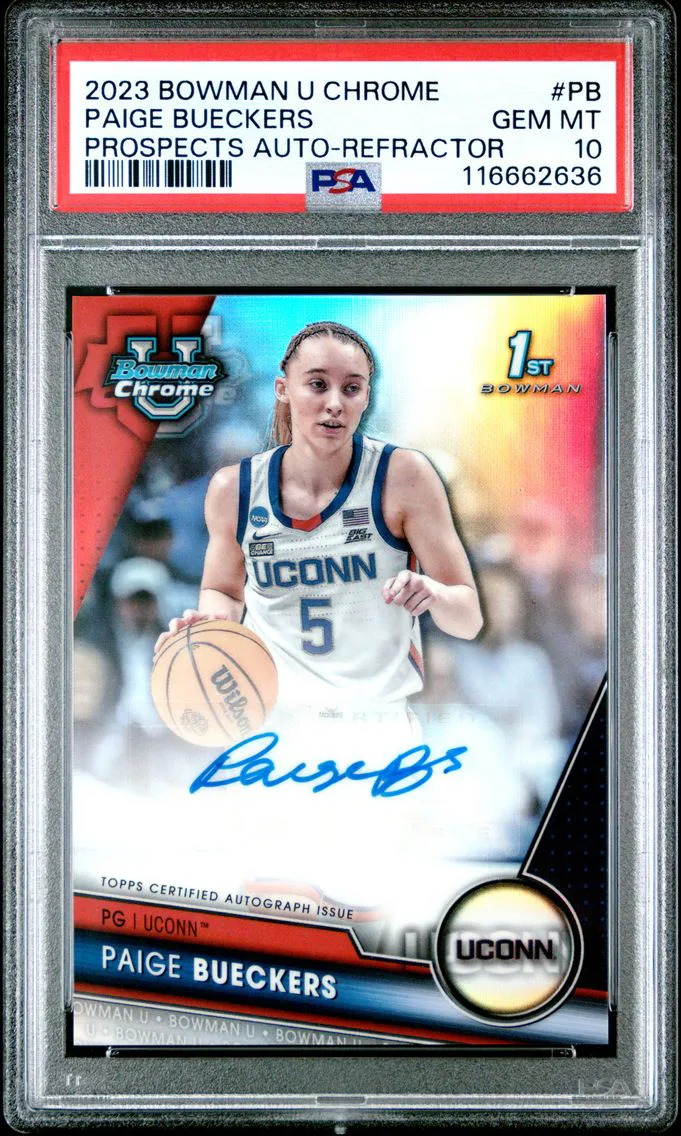 2023 #PB Paige Bueckers PSA 10 B