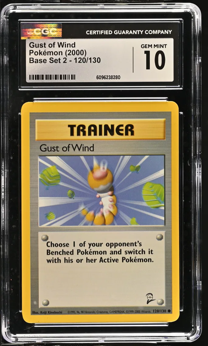 2000 #120 Gust of Wind CGC 10 Ba