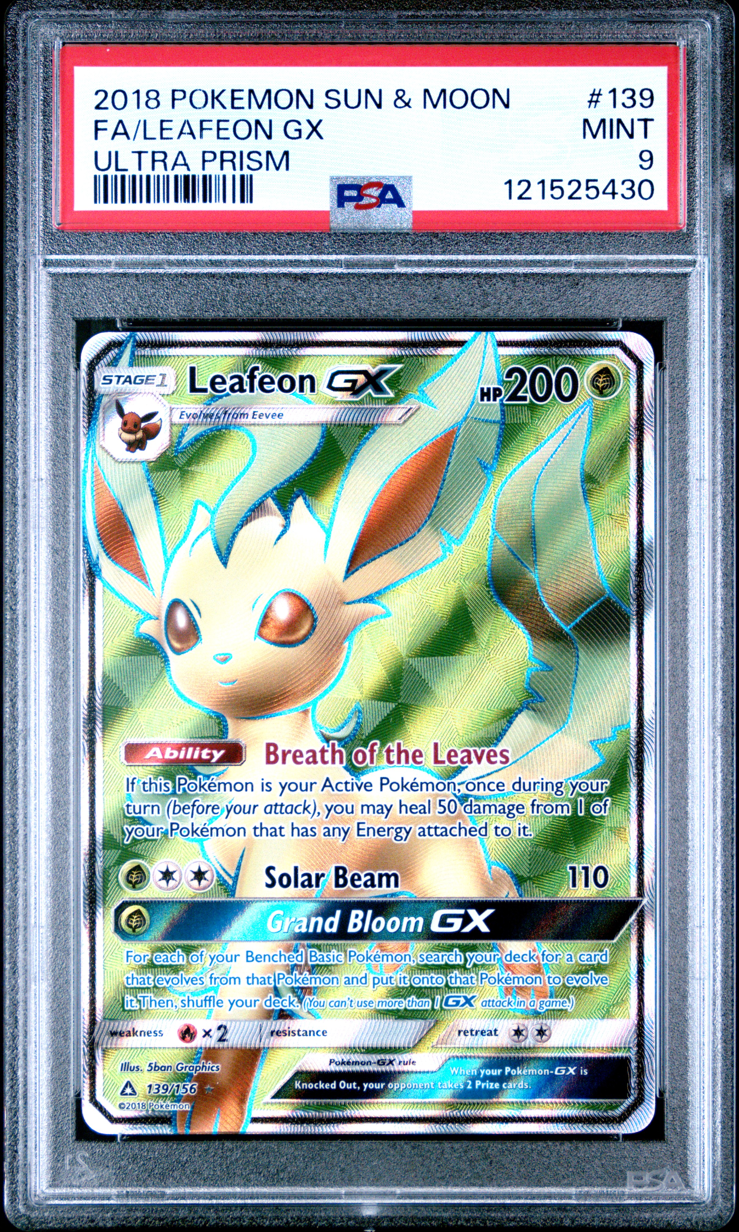 Full Art/Leafeon GX