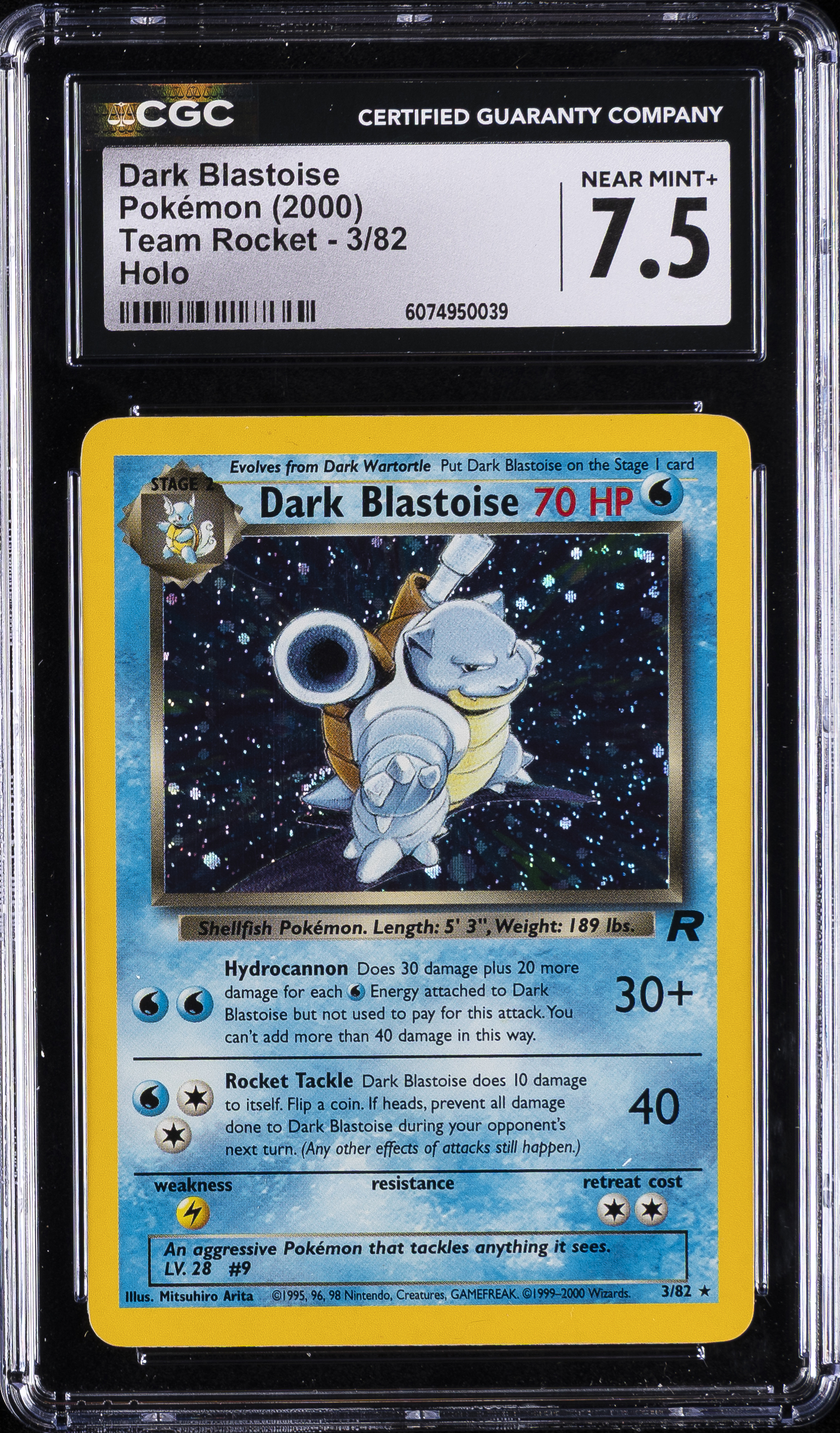 Dark Blastoise-Holo