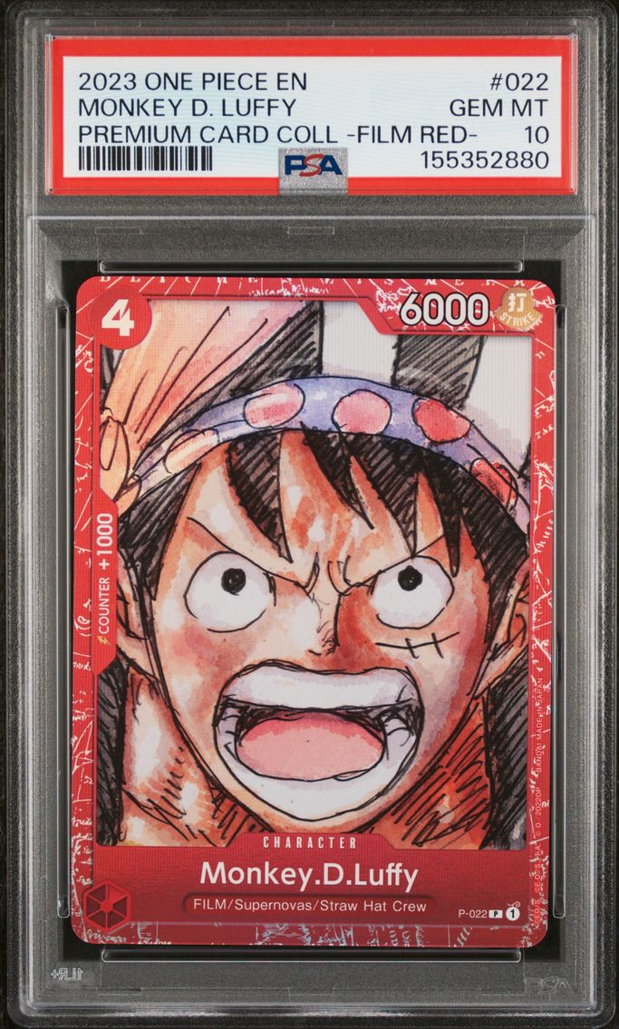 2023 #022 Monkey D. Luffy PSA 10