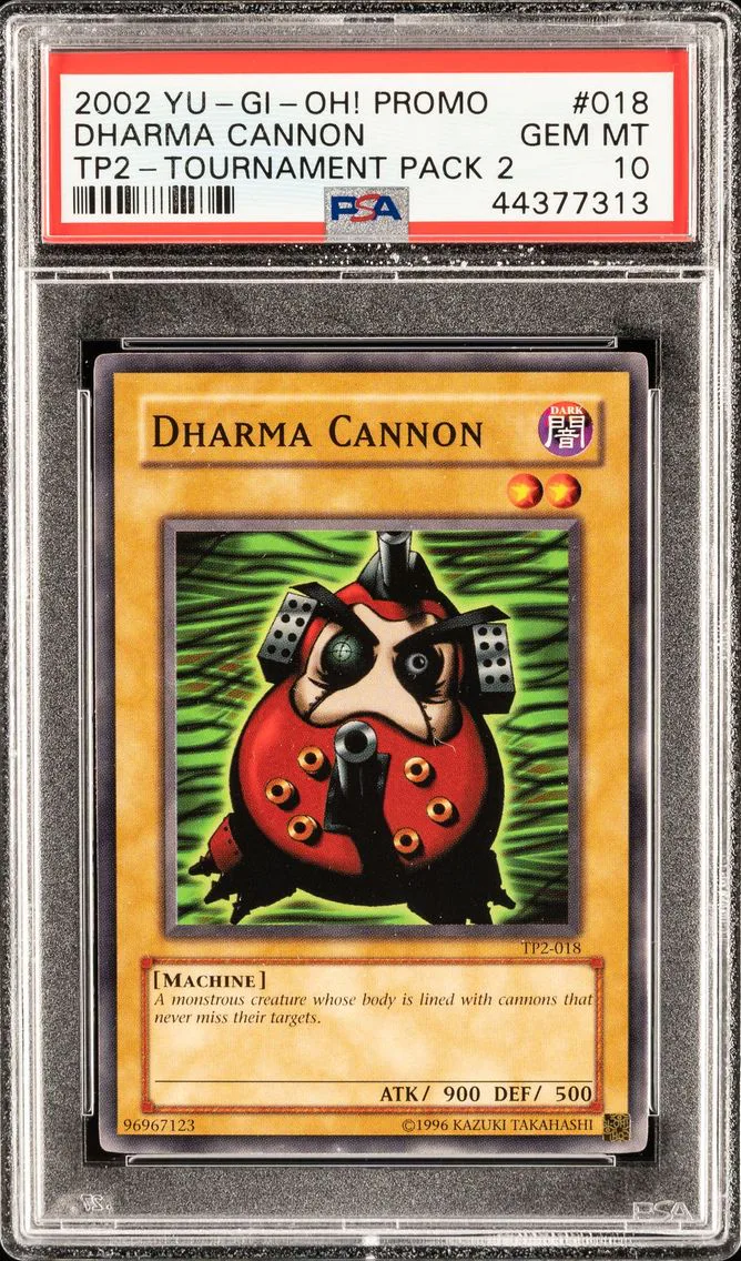 DHARMA CANNON TP2-018 TOURNAMENT PACK 2 2002 PSA 10