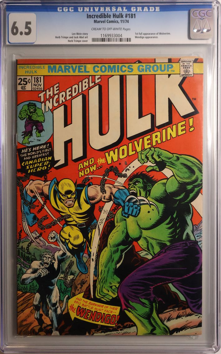 1974 #NA 1974 Incredible Hulk #1