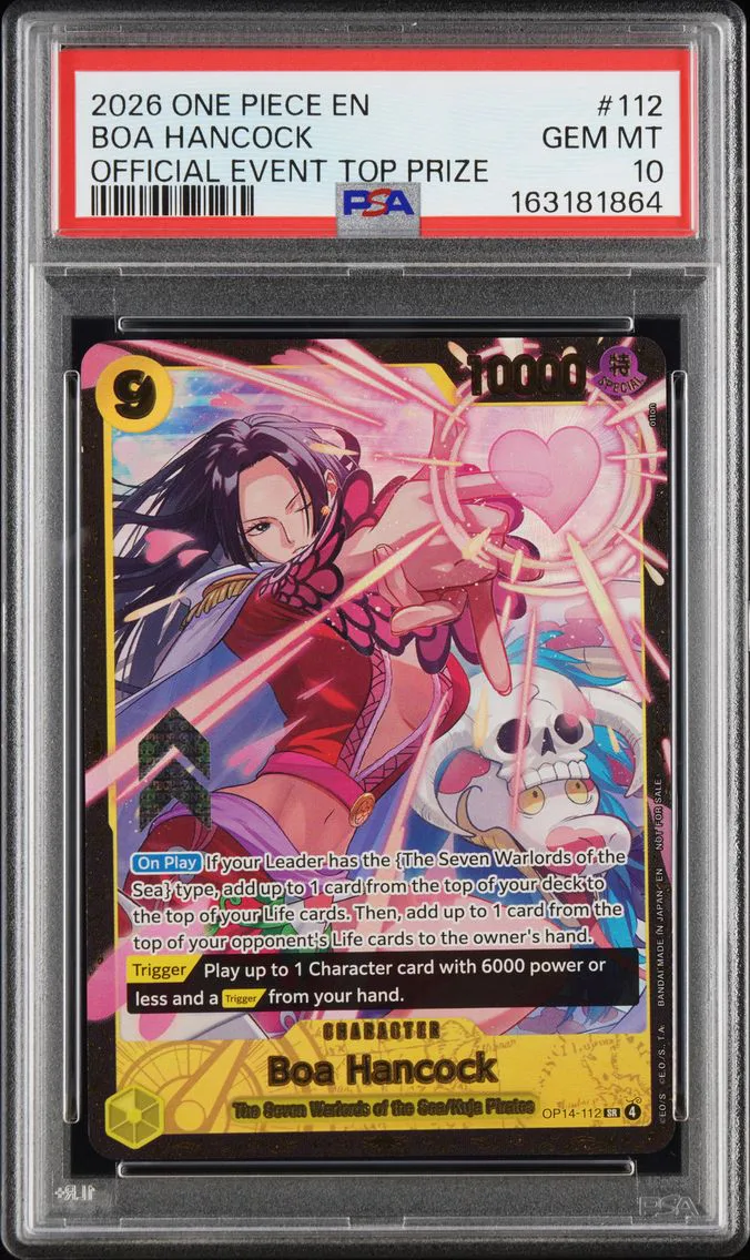 2026 #112 Boa Hancock PSA 10 One