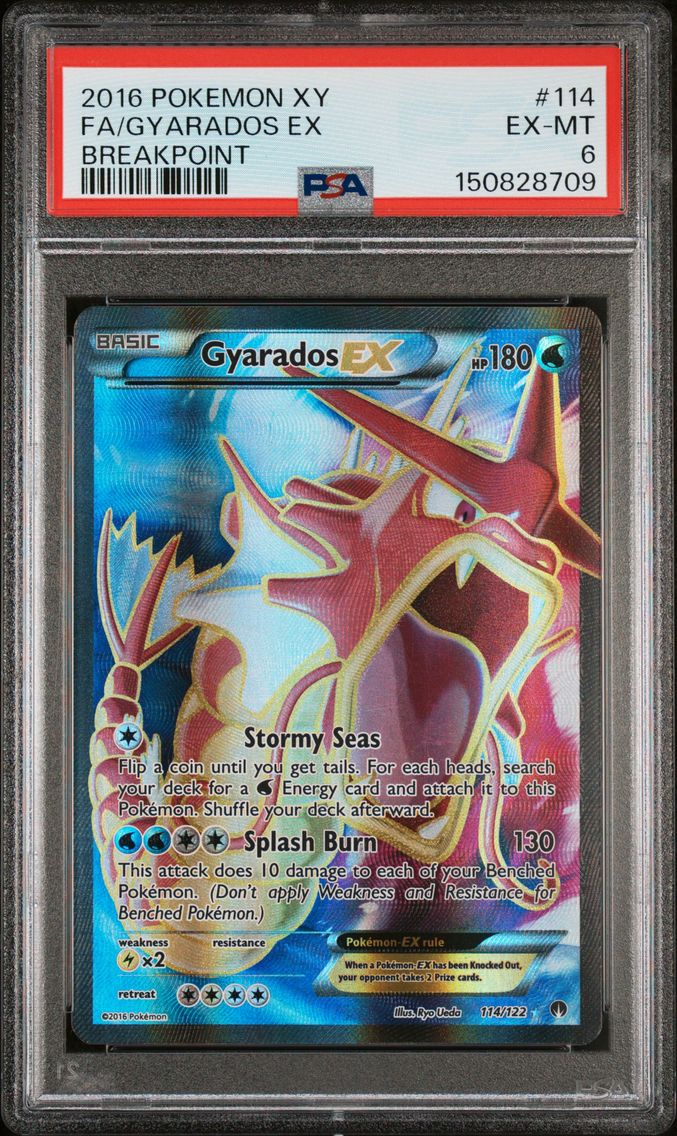 2016 #114 Full Art/Gyarados EX P