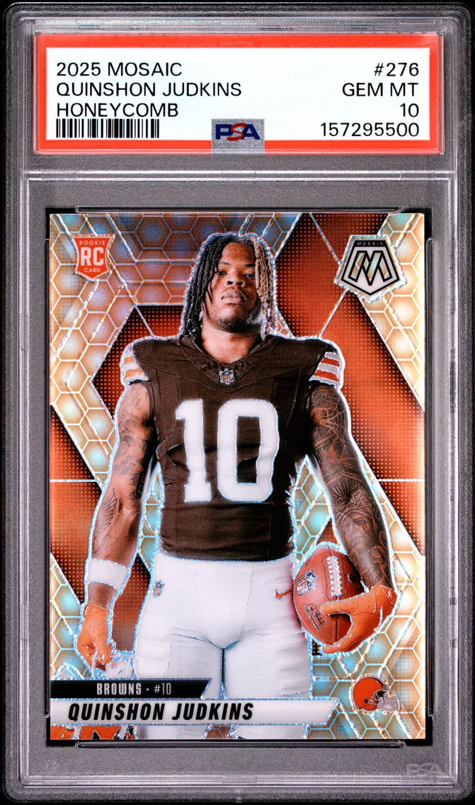 2025 #276 Quinshon Judkins PSA 10 Panini Mosaic