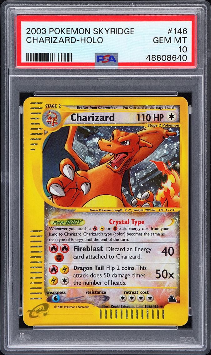 2003 #146 Charizard-Holo PSA 10