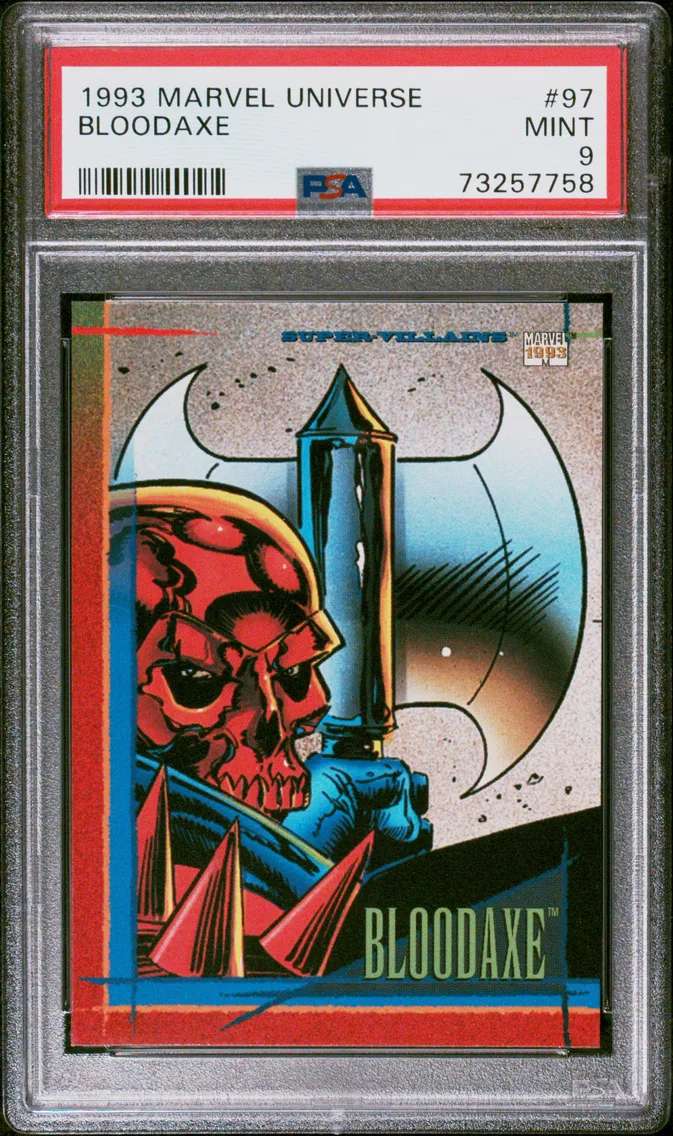 1993 #97 Bloodaxe PSA 9 Marvel Universe