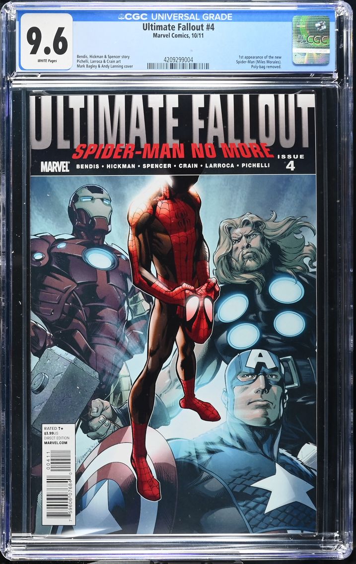 2011 Ultimate Fallout #4 CGC 9.6