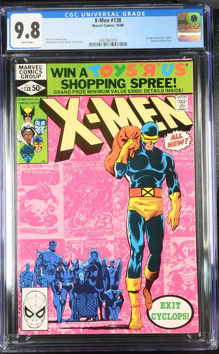 1980 X-Men #138 CGC 9.8 Marvel Comics