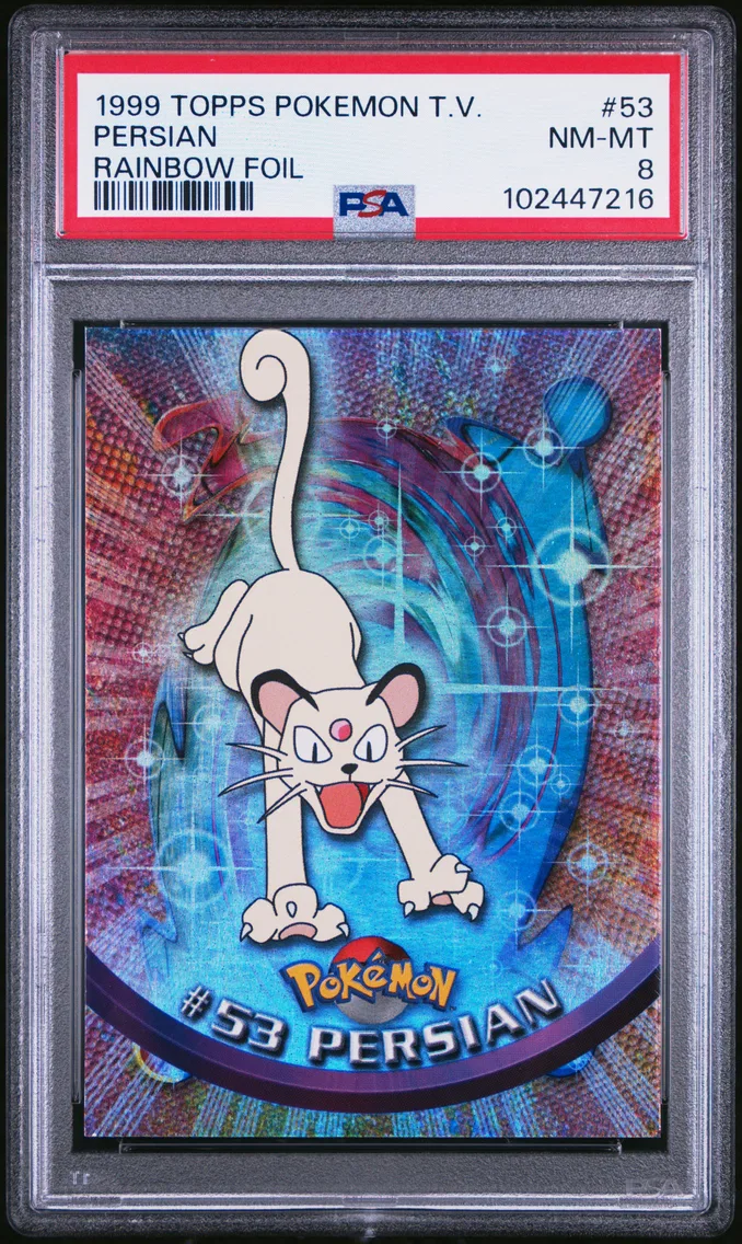 1999 #53 Persian PSA 8 Topps  TV