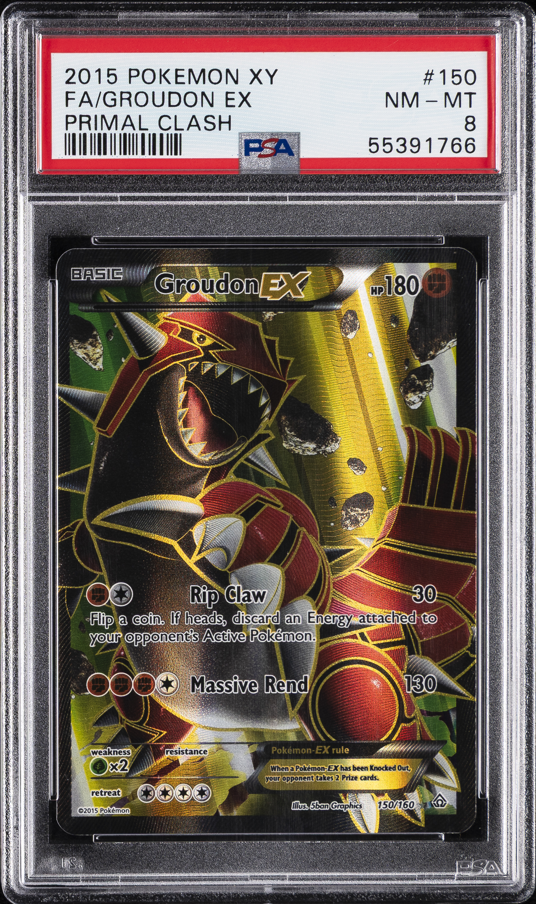 FA/GROUDON EX