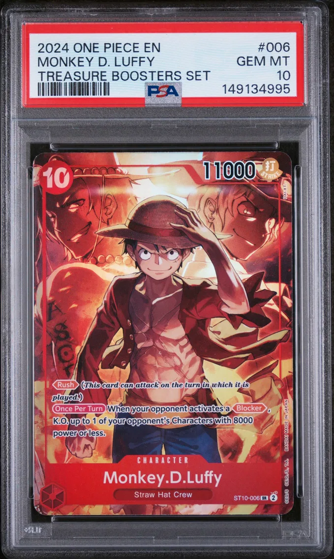 2024 #006 Monkey D. Luffy PSA 10 One Piece Promos