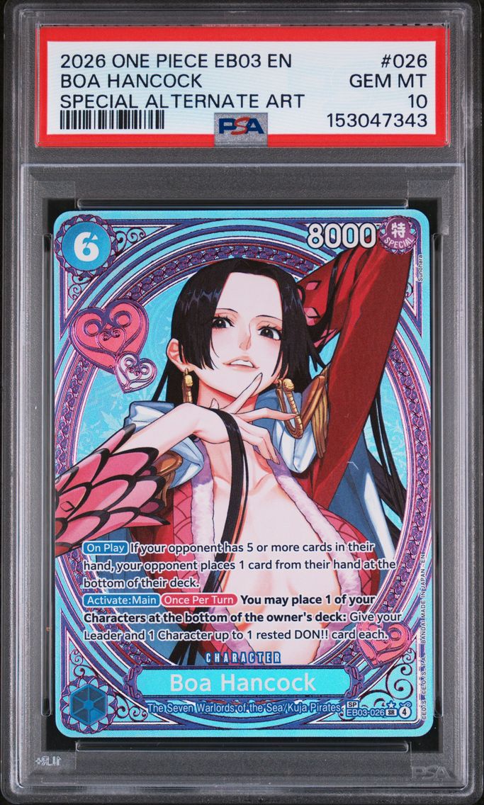 2026 #026 Boa Hancock PSA 10 One