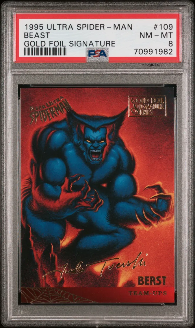 1995 #109 Beast PSA 8 Ultra Spid