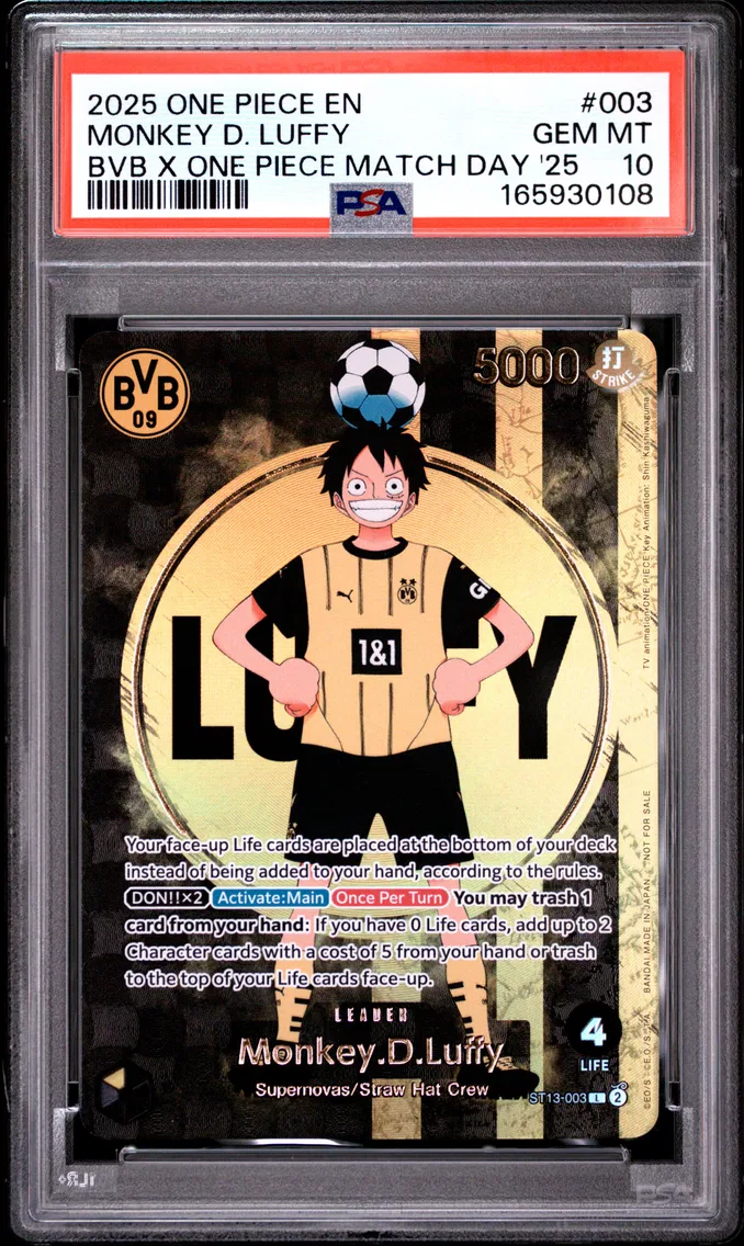 2025 #003 Monkey D. Luffy PSA 10 One Piece Promos