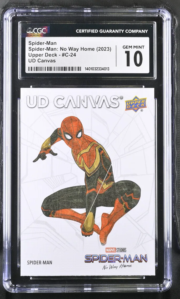 2023 #C-24 Spider-Man CGC 10 Spider-Man: No Way Home (2023 Upper Deck) - English