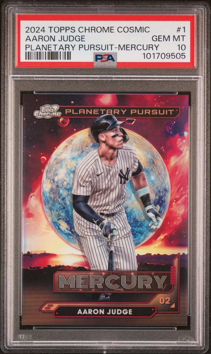 2024 #1 Aaron Judge PSA 10 Topps