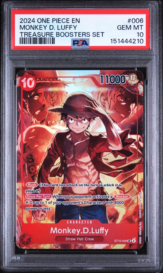 2024 #006 Monkey D. Luffy PSA 10 One Piece Promos