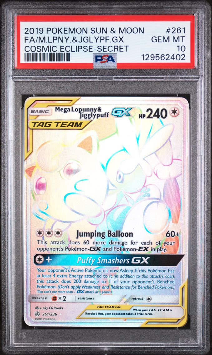 Mega Lopunny & Jigglypuff GX (Secret)