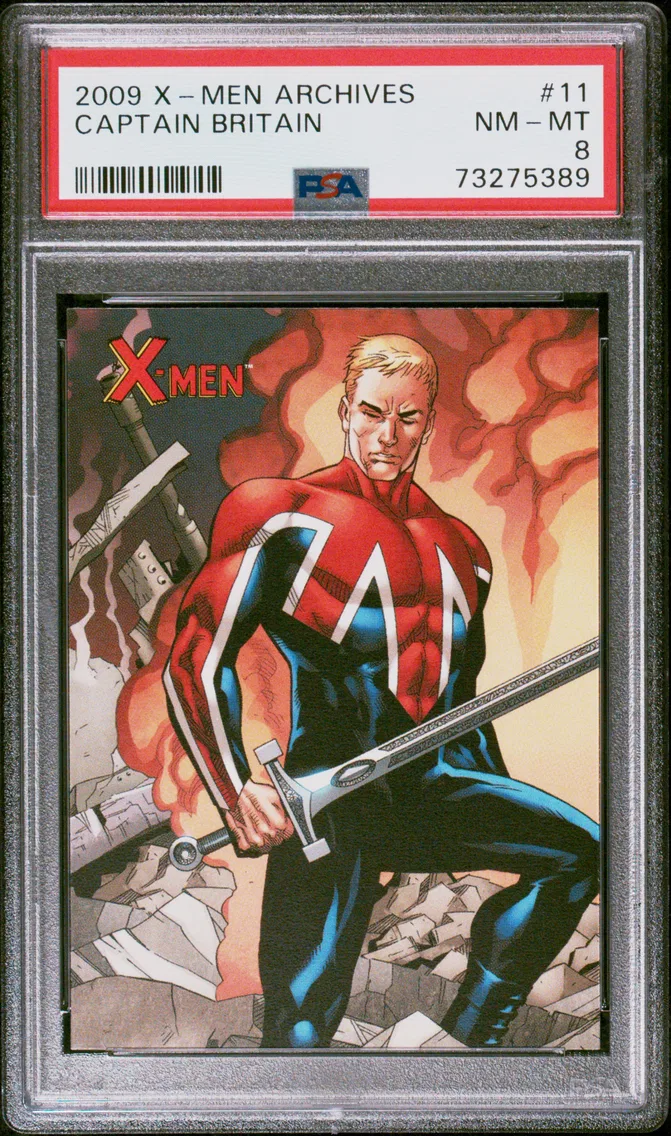 2009 #11 Captain Britain PSA 8 X-Men Archives