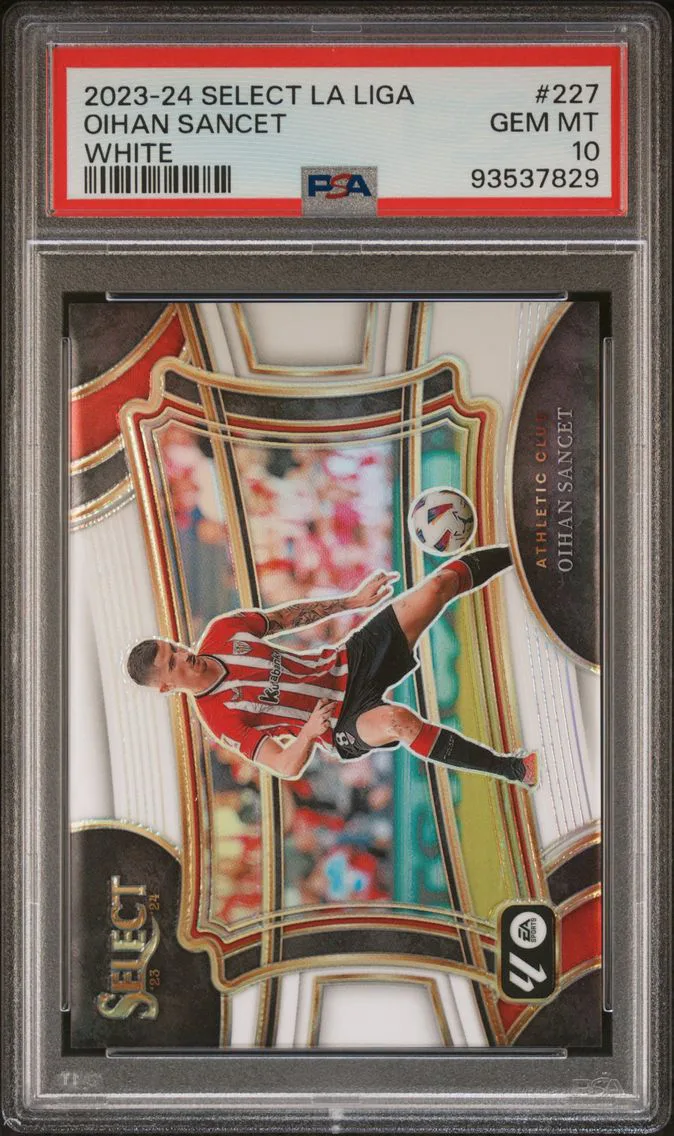 2023 #227 Oihan Sancet PSA 10 Panini Select La Liga