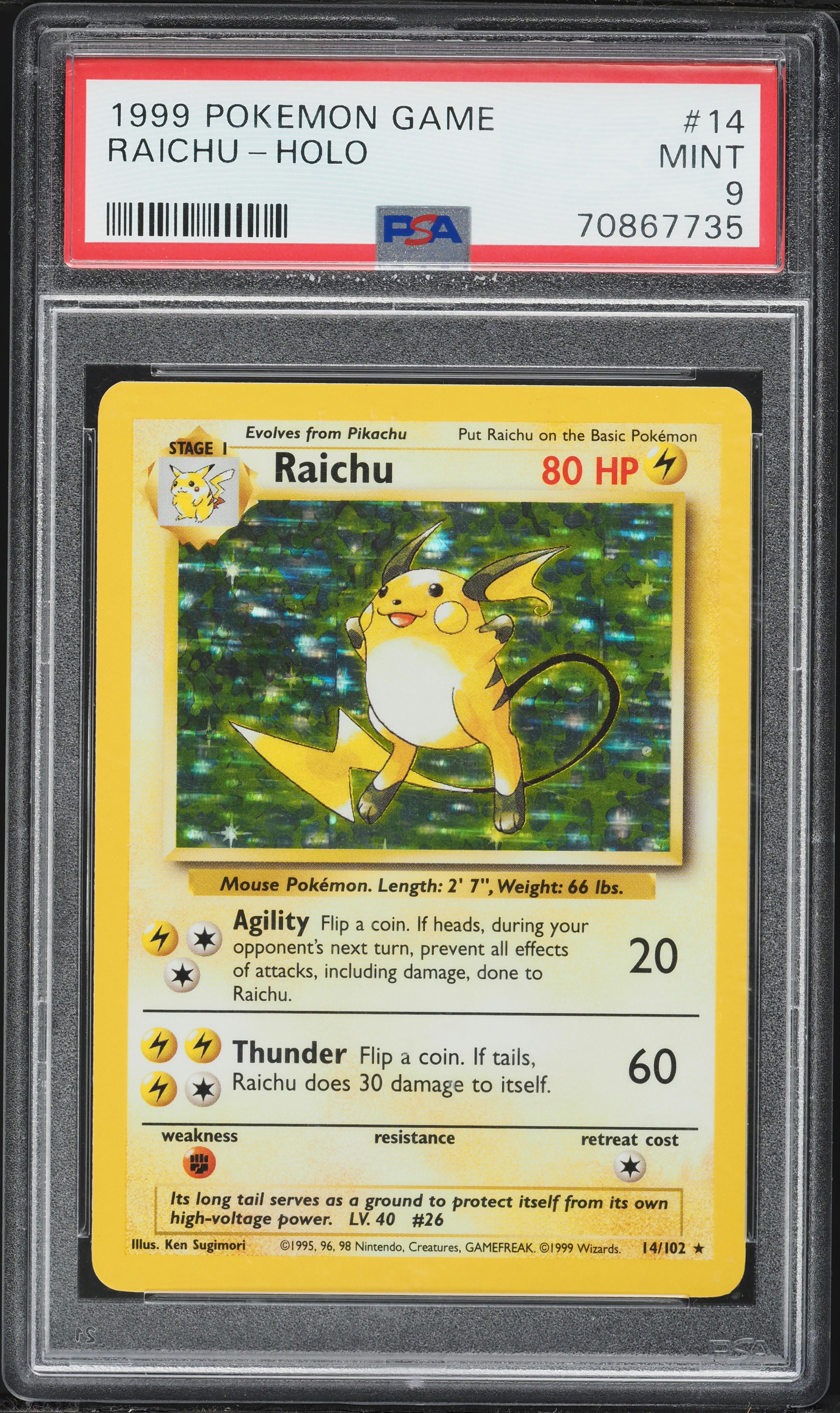 Raichu-Holo