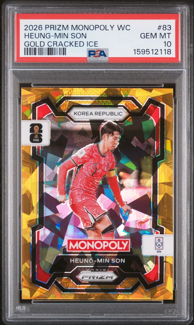 2026 #83 HEUNG-MIN SON PSA 10 Panini Prizm Monopoly FIFA World Cup