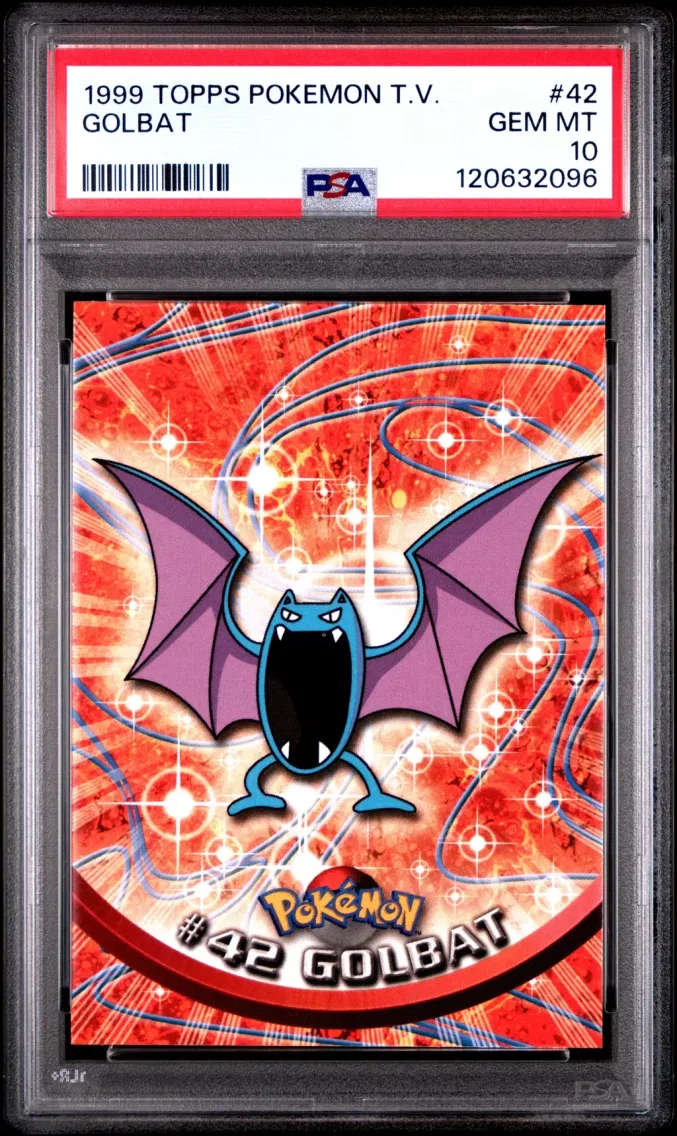 1999 #42 Golbat PSA 10 Topps TV