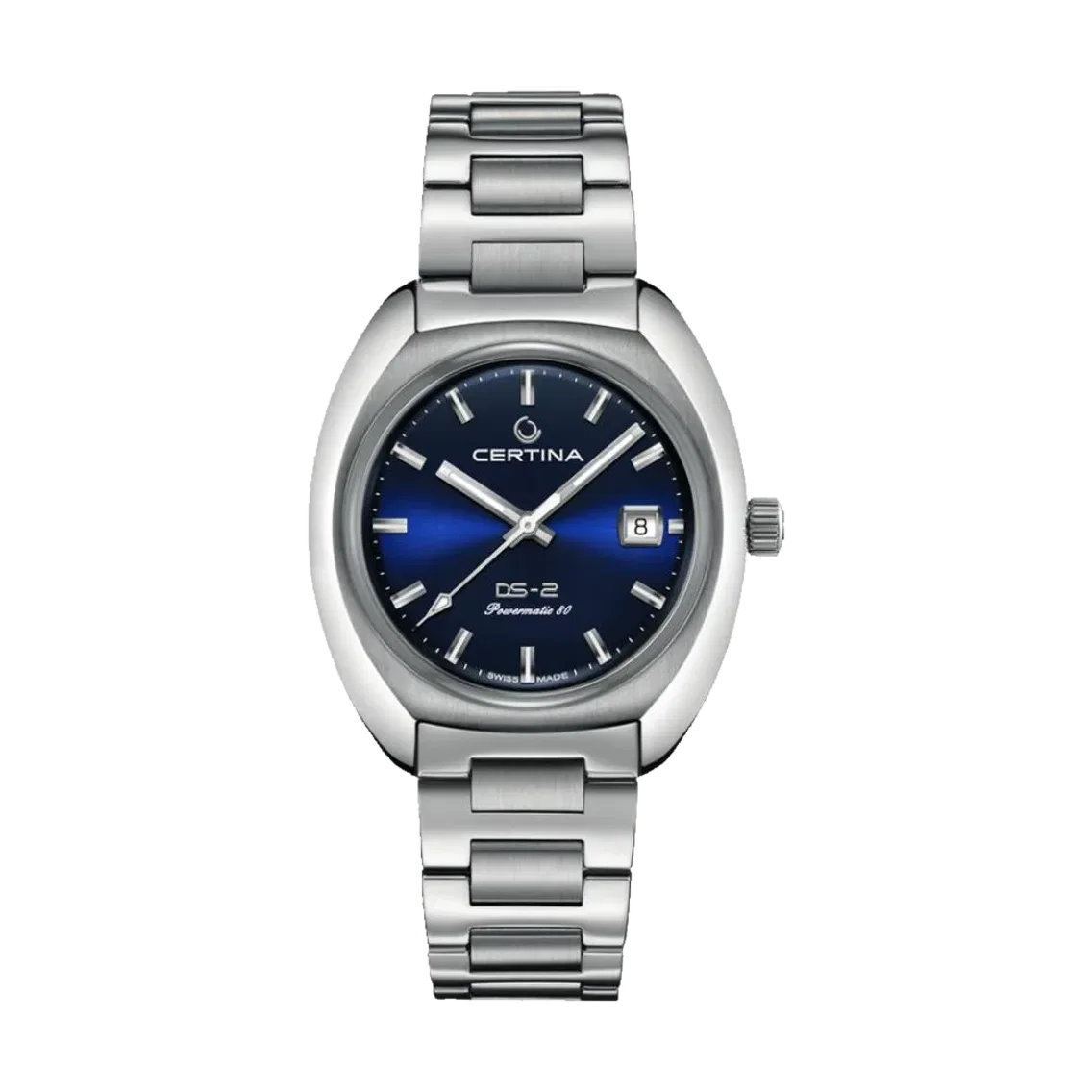 Certina DS-2 40mm - Blue on Bracelet