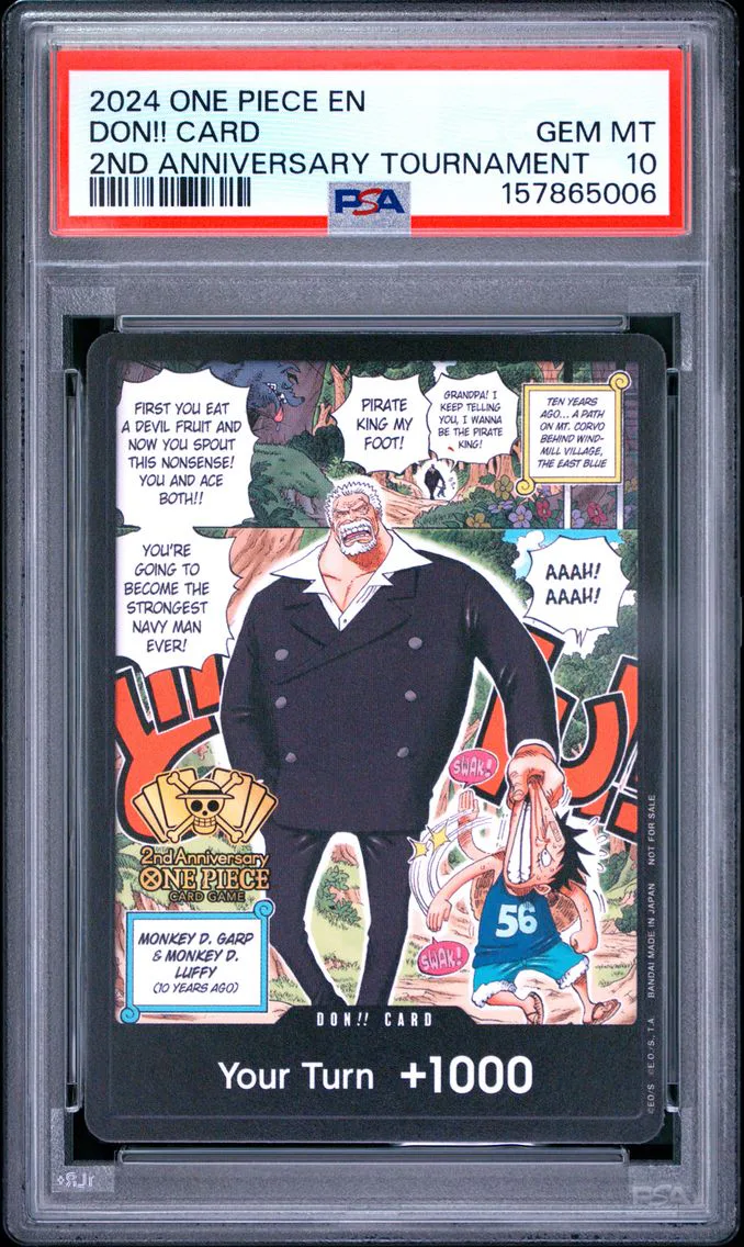 2024 #NA Don!! Card PSA 10 One Piece Promos