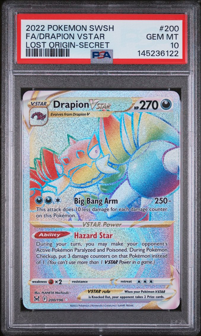 2022 #200 Full Art/Drapion Vstar