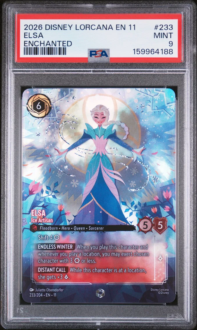 2026 #233 ELSA PSA 9 Disney Lorcana EN 11-Winterspell