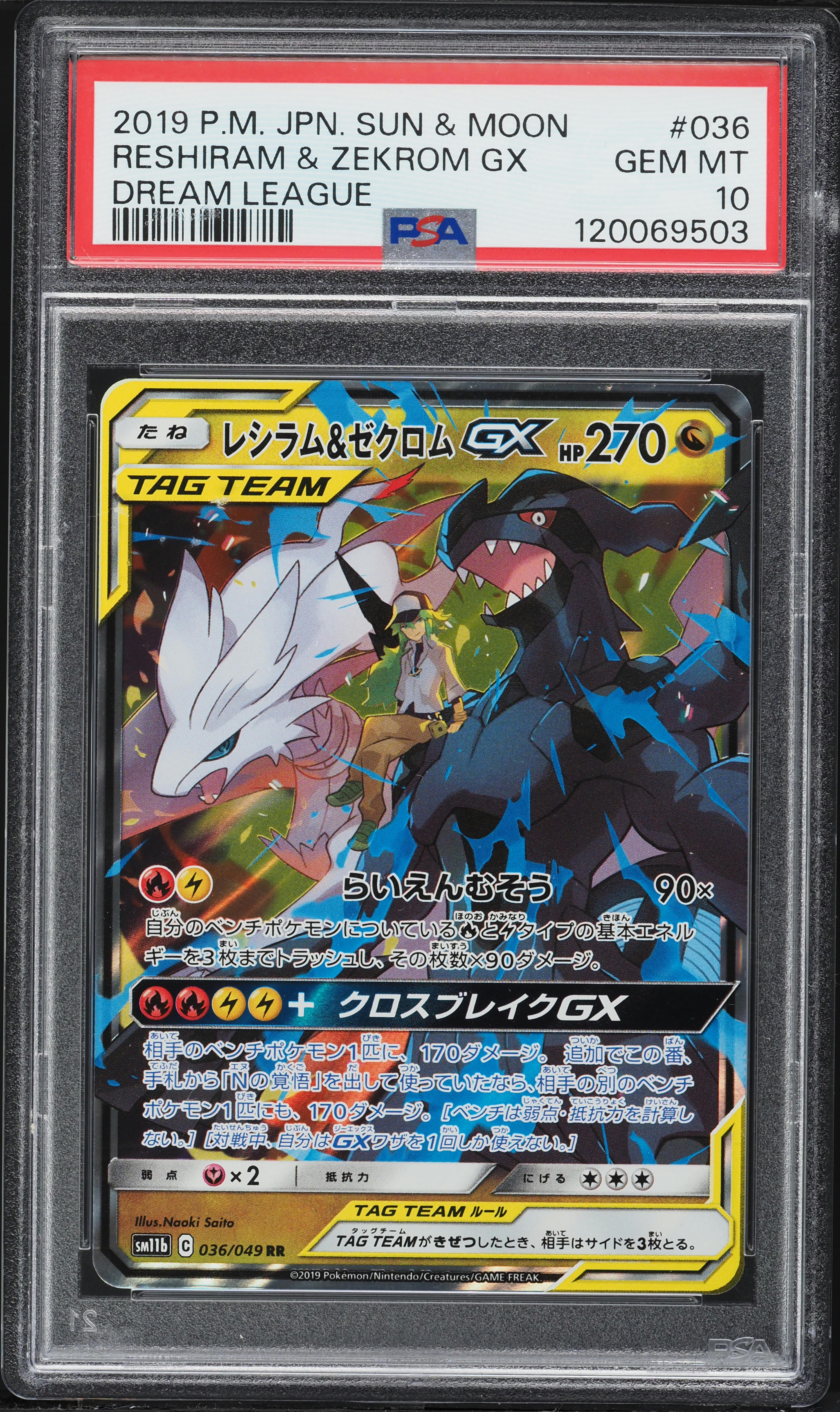 Reshiram & Zekrom GX