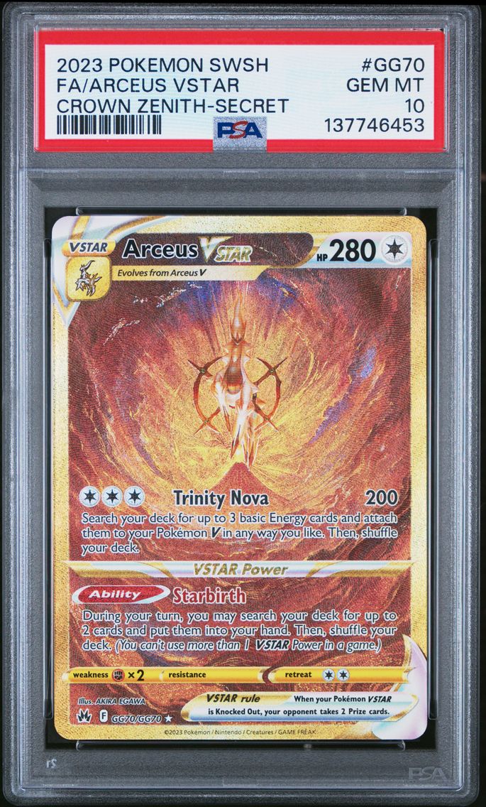 2023 #GG70 Full Art/Arceus Vstar