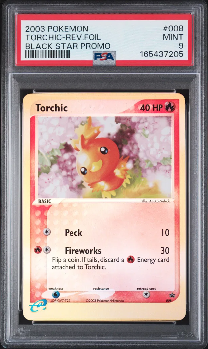 2003 #008 Torchic-Reverse Foil P