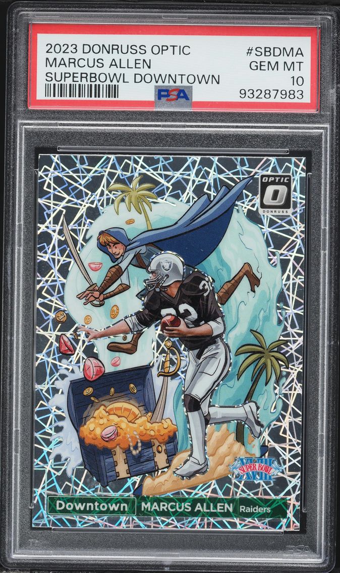 2023 #SBDMA Marcus Allen PSA 10