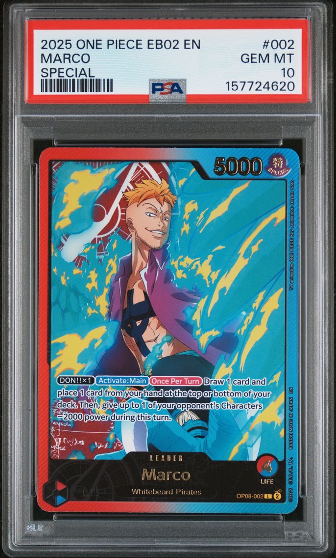 2025 #002 Marco PSA 10 One Piece