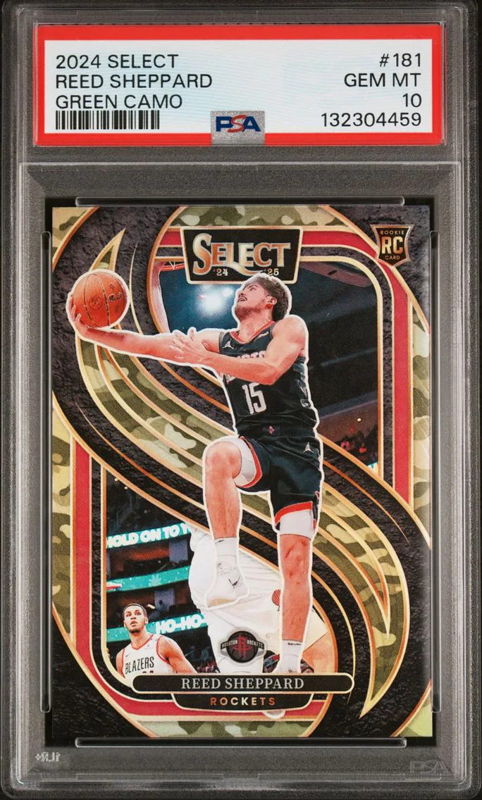 2024 #181 Reed Sheppard PSA 10 Panini Select
