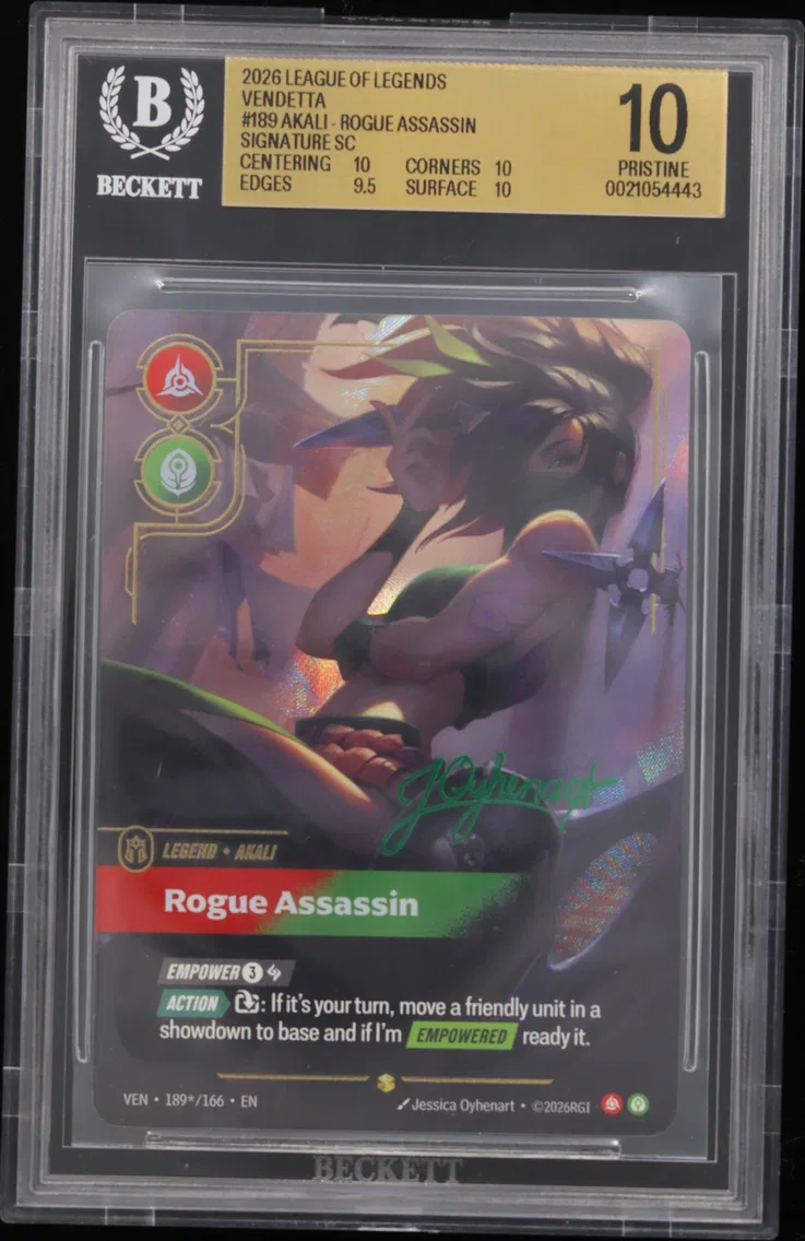 2026 #189 Akali Signature BGS 10