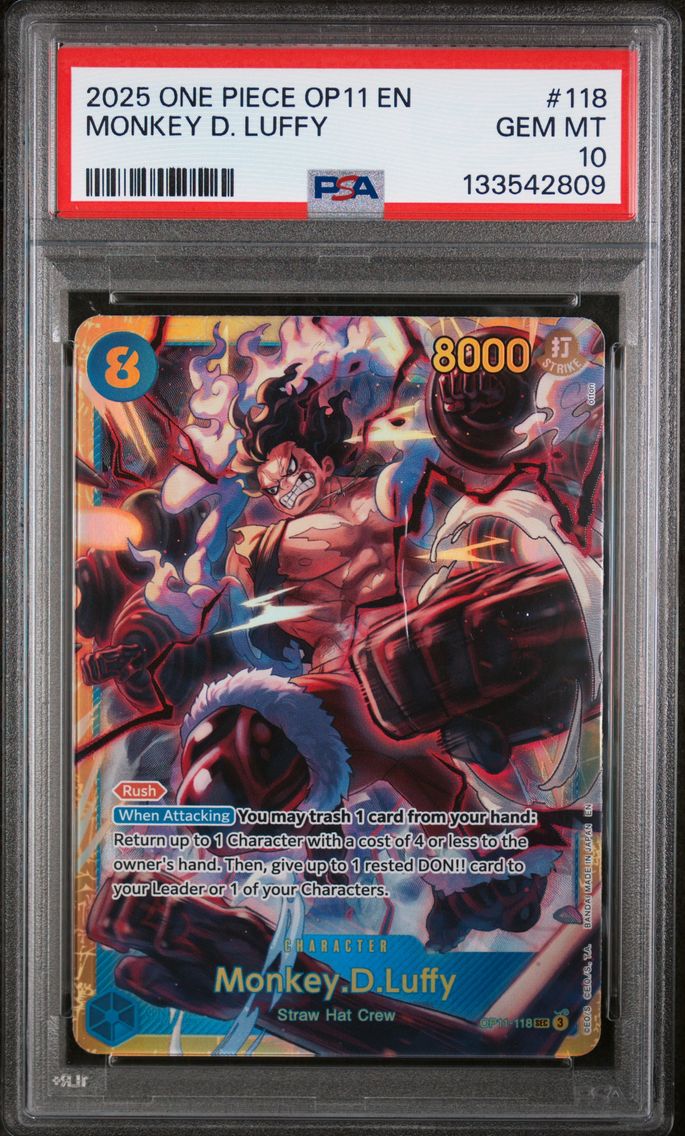 2025 #118 Monkey D. Luffy Base P