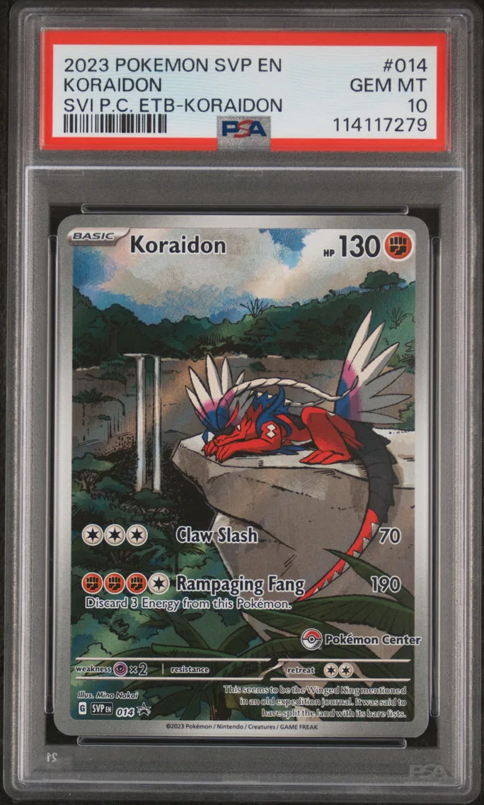 2023 #014 Koraidon PSA 10 Svp EN