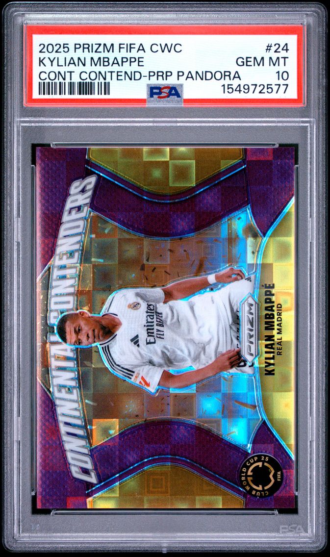 2025 #24 Kylian Mbappe PSA 10 Pa