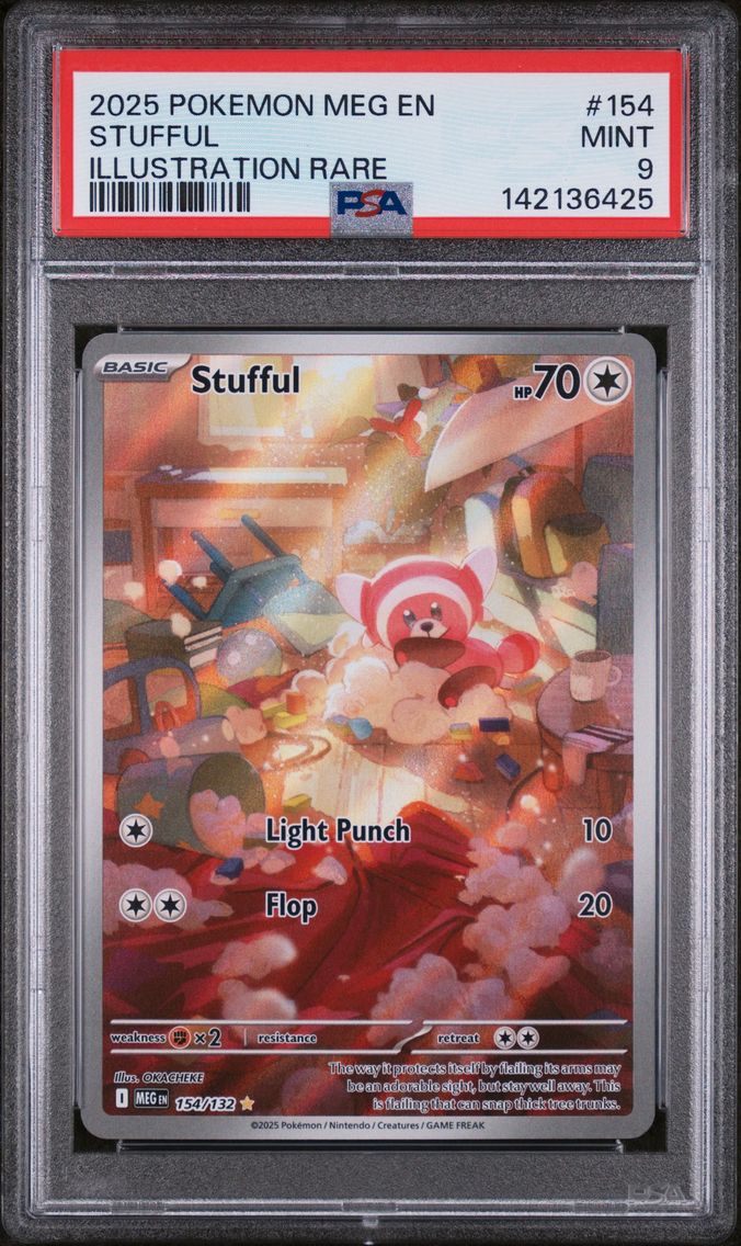 2025 #154 Stufful PSA 9 Meg EN-M