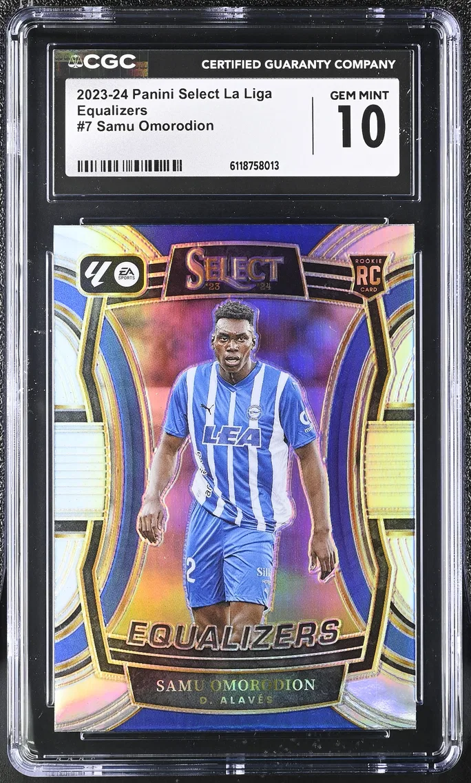 2023 #7 Samu Omorodion CGC 10 Panini Select La Liga