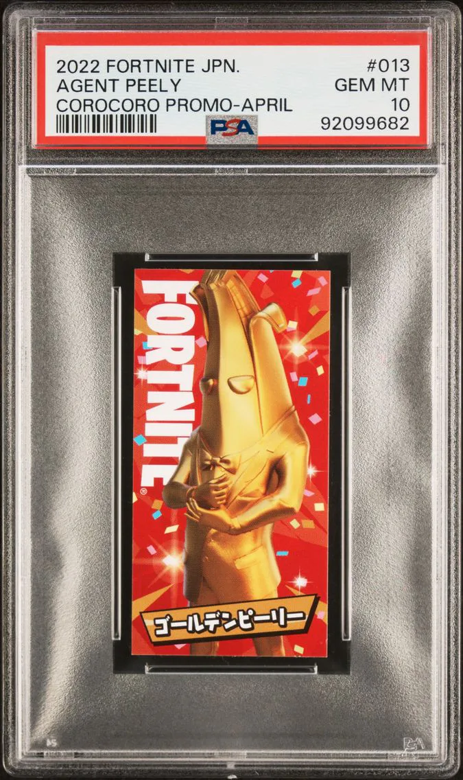 2022 #013 Agent Peely PSA 10 Fortnite Japanese Corocoro Promo