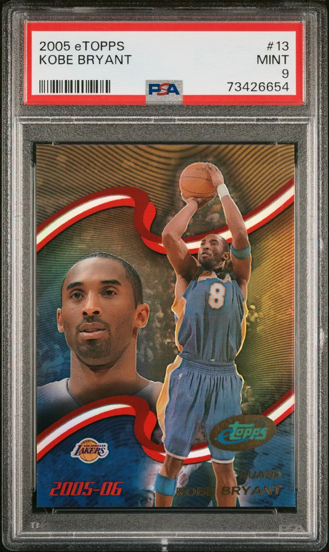 2005 #13 Kobe Bryant PSA 9 Etopps