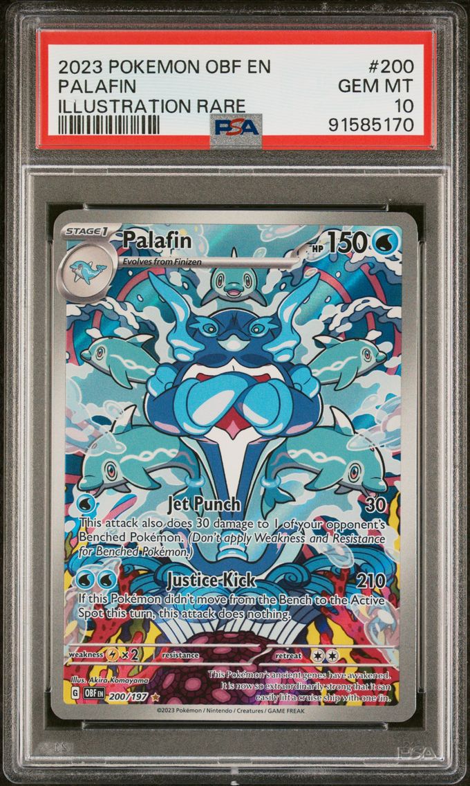 2023 #200 Palafin PSA 10 Obf EN-